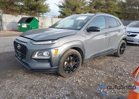 2021 Hyundai Kona Night from USA, damaged, VIN KM8K63A52MU673384
